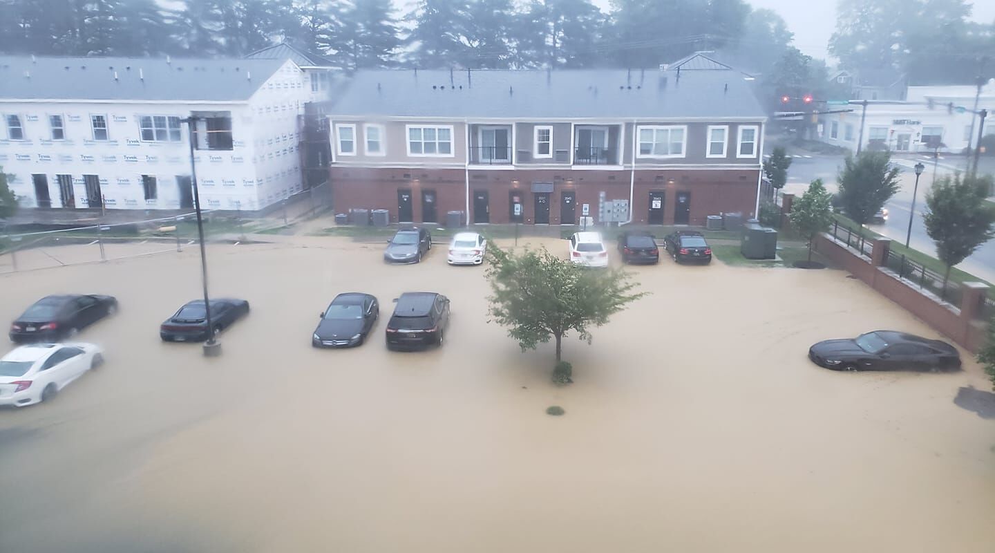 Philadelphia Pike flooding